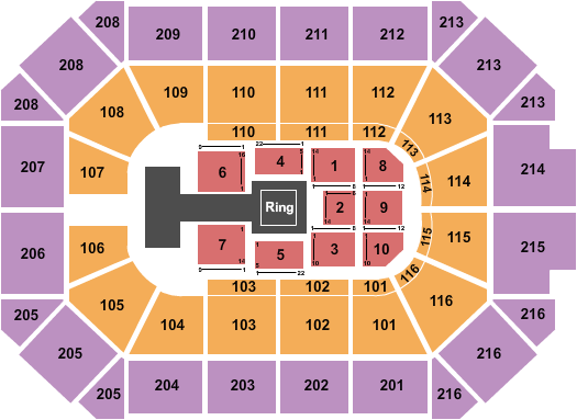 wwe survivor series tickets live in chicago in 2019 bts allstate arena seating chart